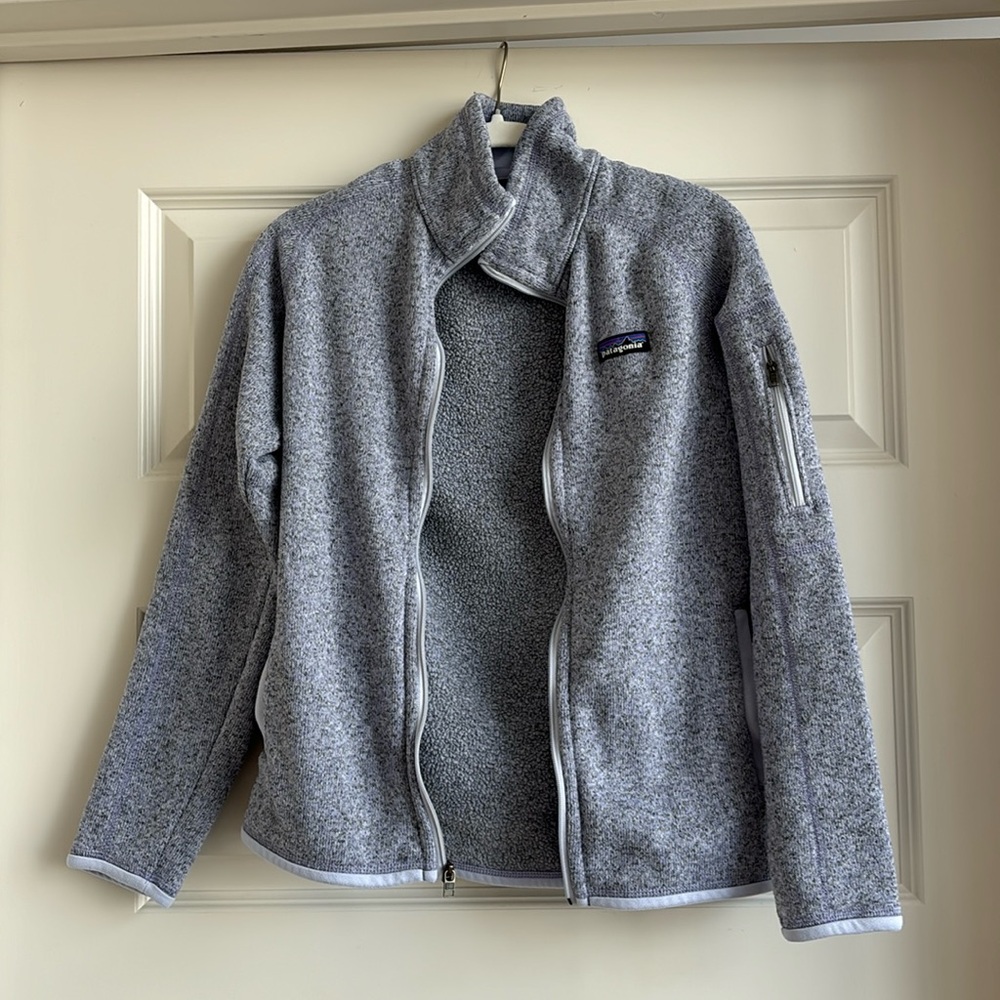 Patagonia Women's Better Sweater Jacket in beluga color
